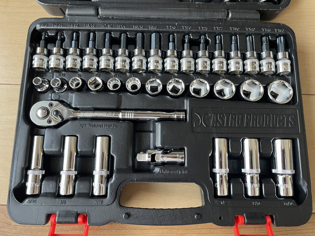 ハーレー インチ工具セット アストロプロダクツ 48pcs TS183 ツール