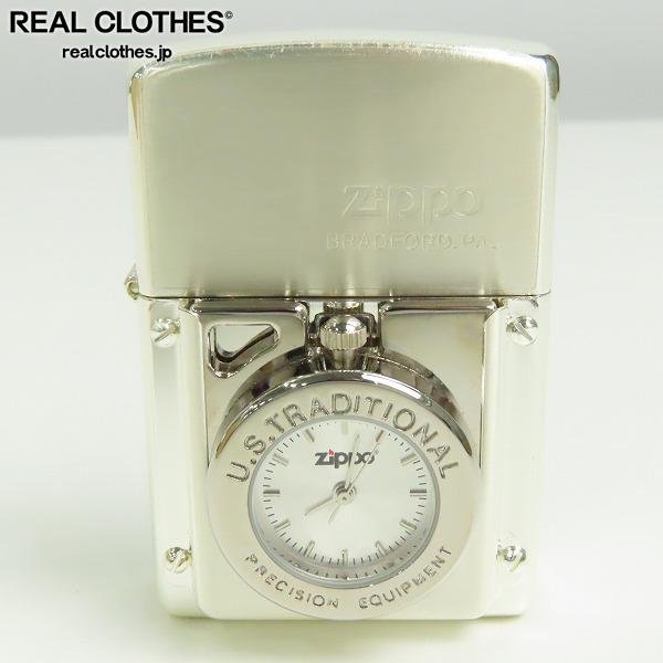 ZIPPO/ジッポー TIME LIGHT/タイムライト 時計付き 木製ケース ZIPPO/ジッポー TIME LIGHT/タイムライト 時計付き 木製ケース