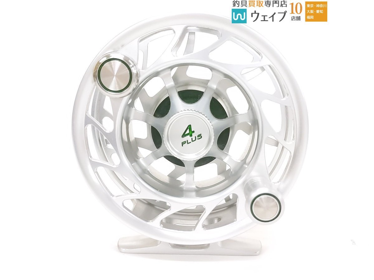 ハッチ　リール　Monsoon 4 PLUS フライリール HATCH MONSOON 4 PLUS ハッチ モンスーン 4 プラス 右 超美品 Iconic