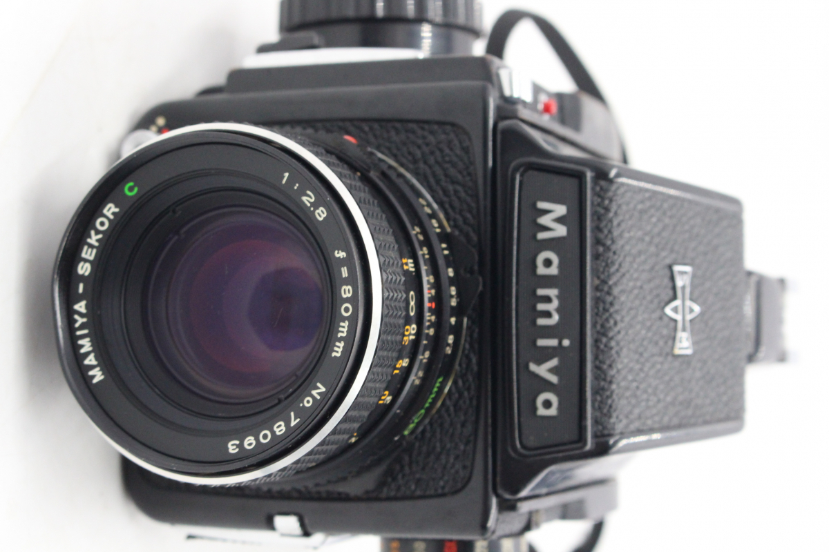 M645 マミヤ Mamiya 1000S MAMIYA C プリズムファインダー+C80⁄2.8+