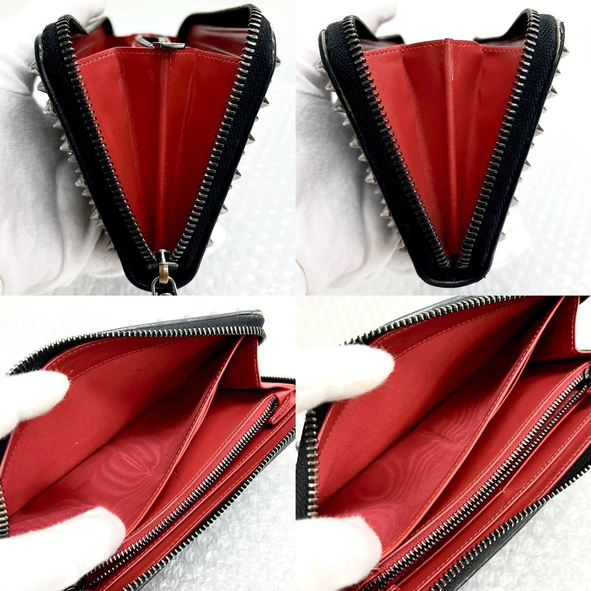 I♪ クリスチャンルブタン Christian Louboutin 長財布 ラウンド 