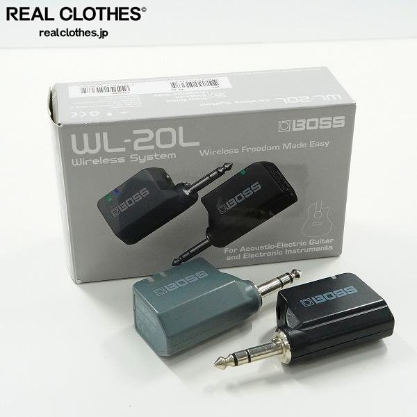 【ジャンク】BOSS/ボス WL-20L Wireless System ワイヤレスシステム 動作未確認 /000
