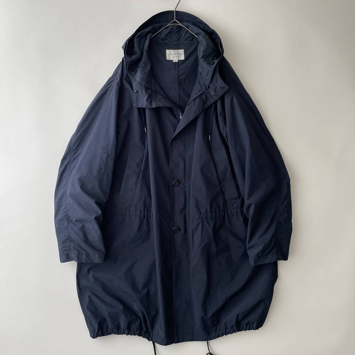 STILL BY HAND size/48 (qc) スティルバイハンド モッズコート M51パーカー フーデッドアウター オーバーサイズ ネイビー 紺 coat parka