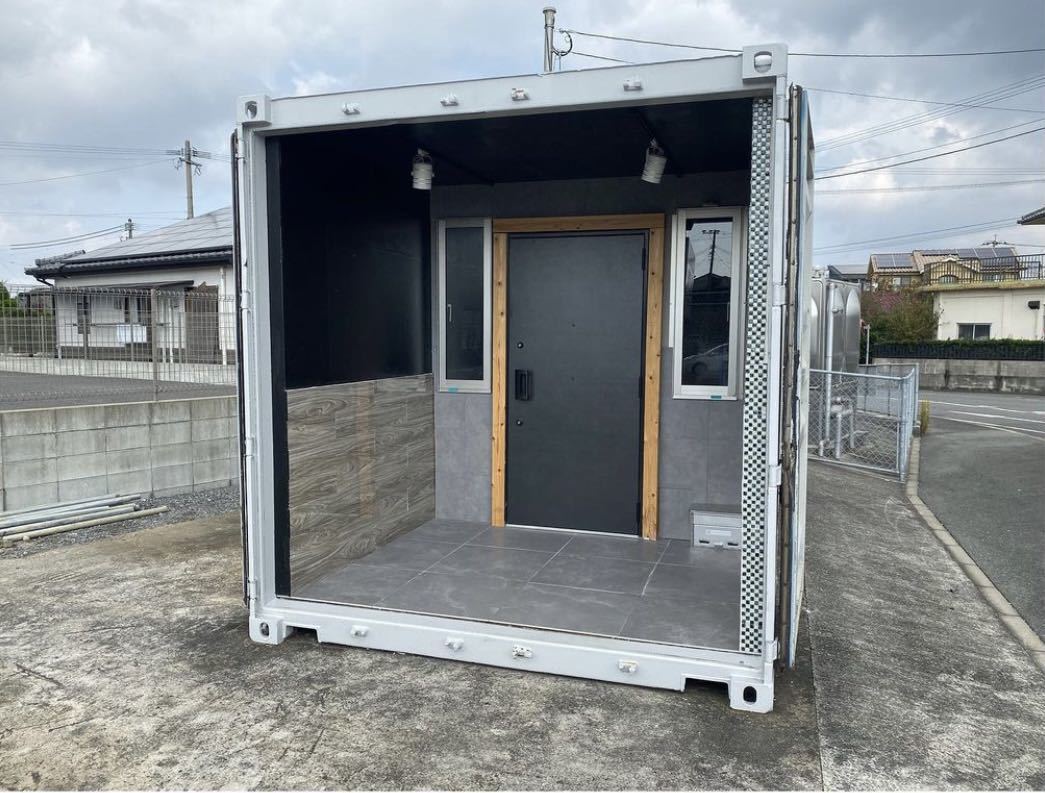 20ftコンテナ　プレハブ事務所 _1