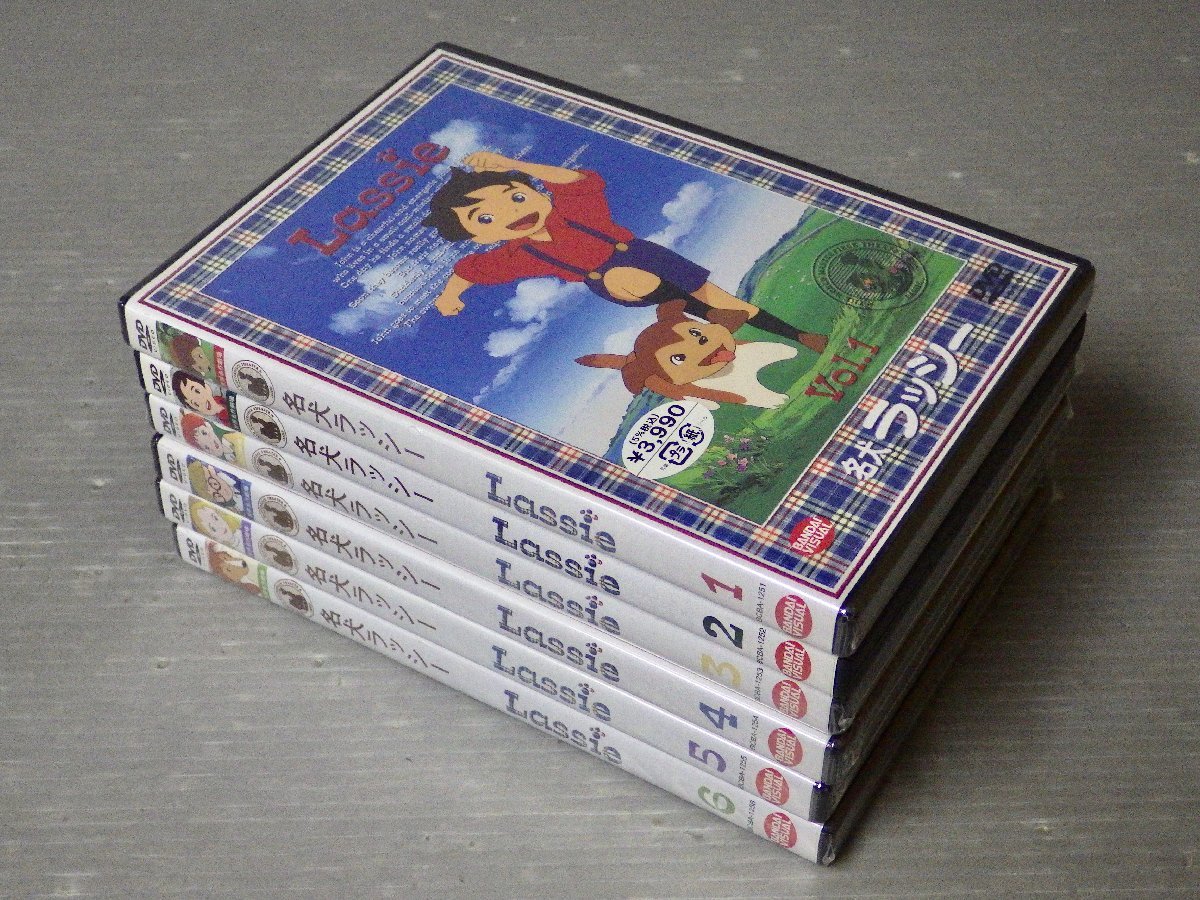 セル版・未開封品多数！アニメ 世界名作劇場【DVD】名犬ラッシー〈全6 