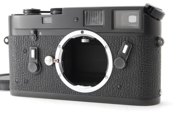 A- Mint] Leica M4 Black Chrome 35mm Rangefinder Film Camera Box