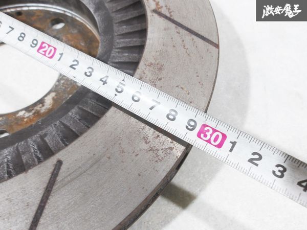 DIXCEL ディクセル FD3S RX-7 16インチ フロント ブレーキローター スリット入り 左右セット 即納 棚J-1 RX-7 FD3S ディクセル 16インチホイール車 0 fd3sの通販