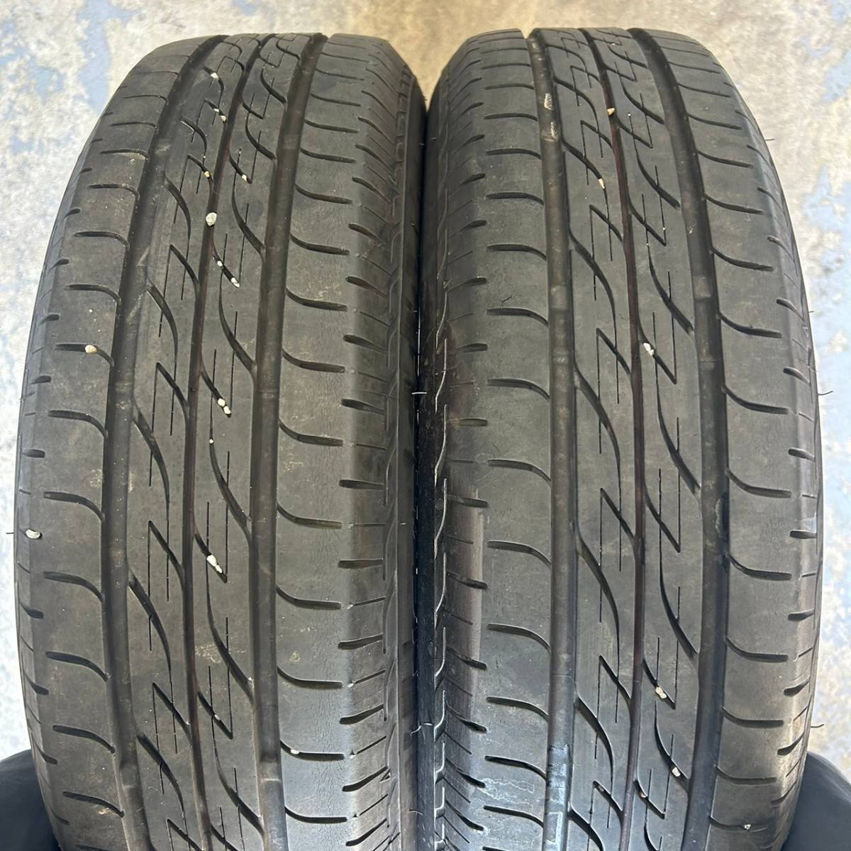 4穴□スズキ純正ホイール 2020年製 ブリヂストン NEXTRY 155/65R14 4本 