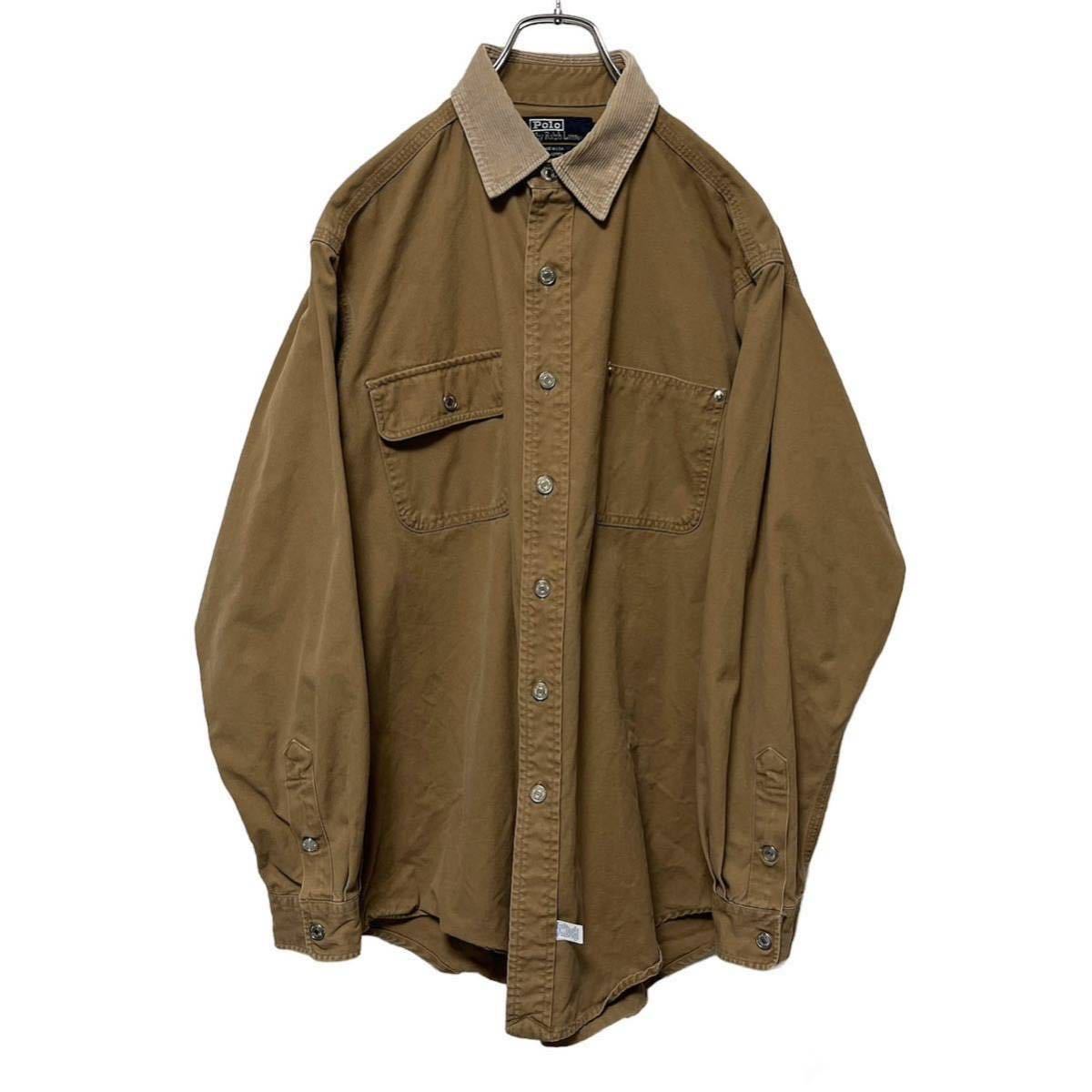 90s POLO RALPH LAUREN ポロラルフローレン USA製 ダック地 
