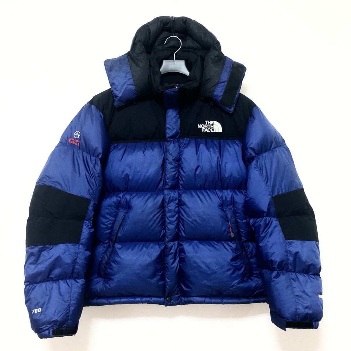 ノースフェイス バルトロ ダウンジャケット メンズMサイズ 正規品 紺 黒 ネイビー ブラック 本物 ヌプシ ライト ヒマラヤン m1820