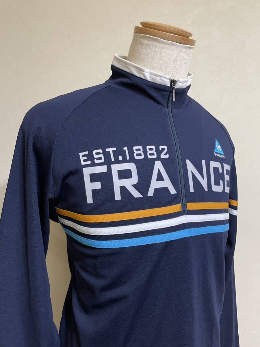 良品】 le coq sportif GOLF ルコック ゴルフ ウェア ハーフジップ