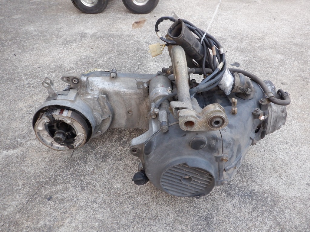 スペイシー125 JF04 純正実働エンジン 13969キロ E スペイシー125 JF04