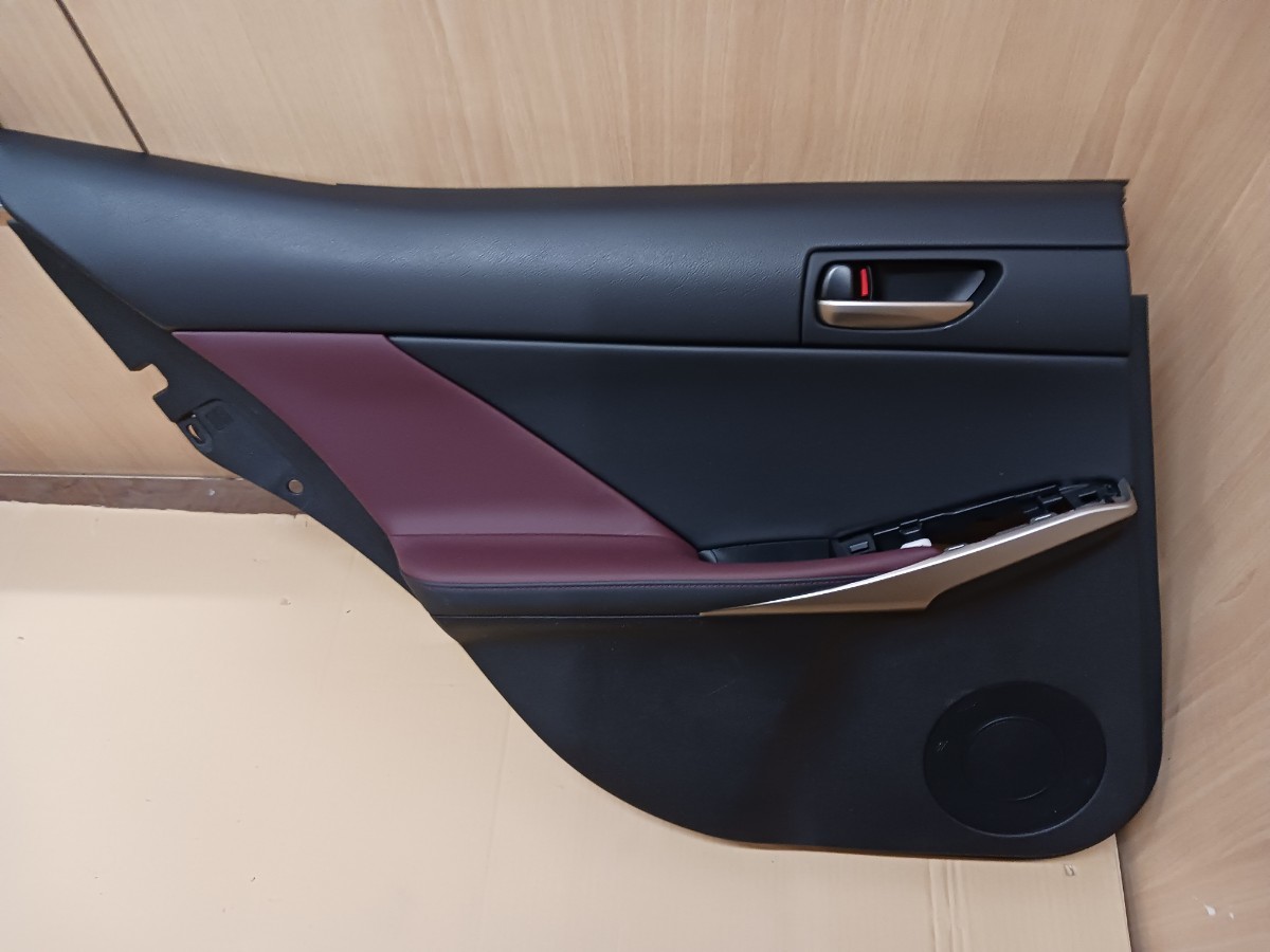 Y2348 レクサス IS300ｈ AVE30 左後 内張り H30年 2018年 AVE35 リア左