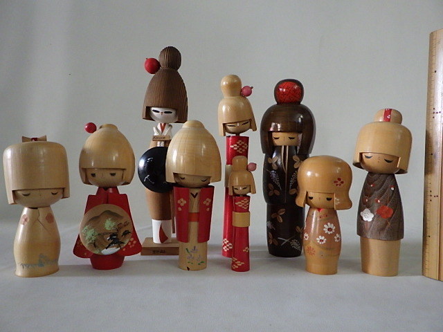 アイヌ こけし コケシ 民芸 民藝 昭和 フォークアート kokeshi