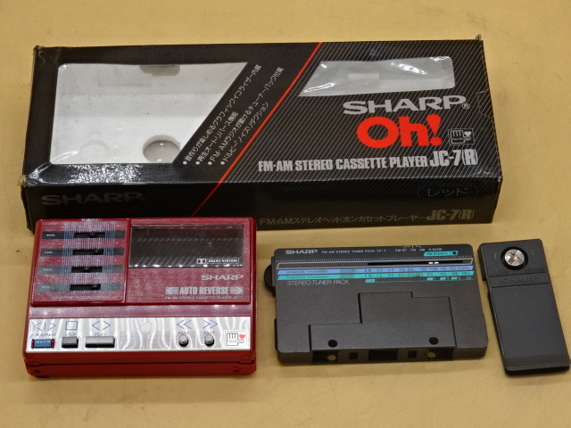 SHARP シャープ JC―R7 ステレオ ポータブルカセットプレーヤー