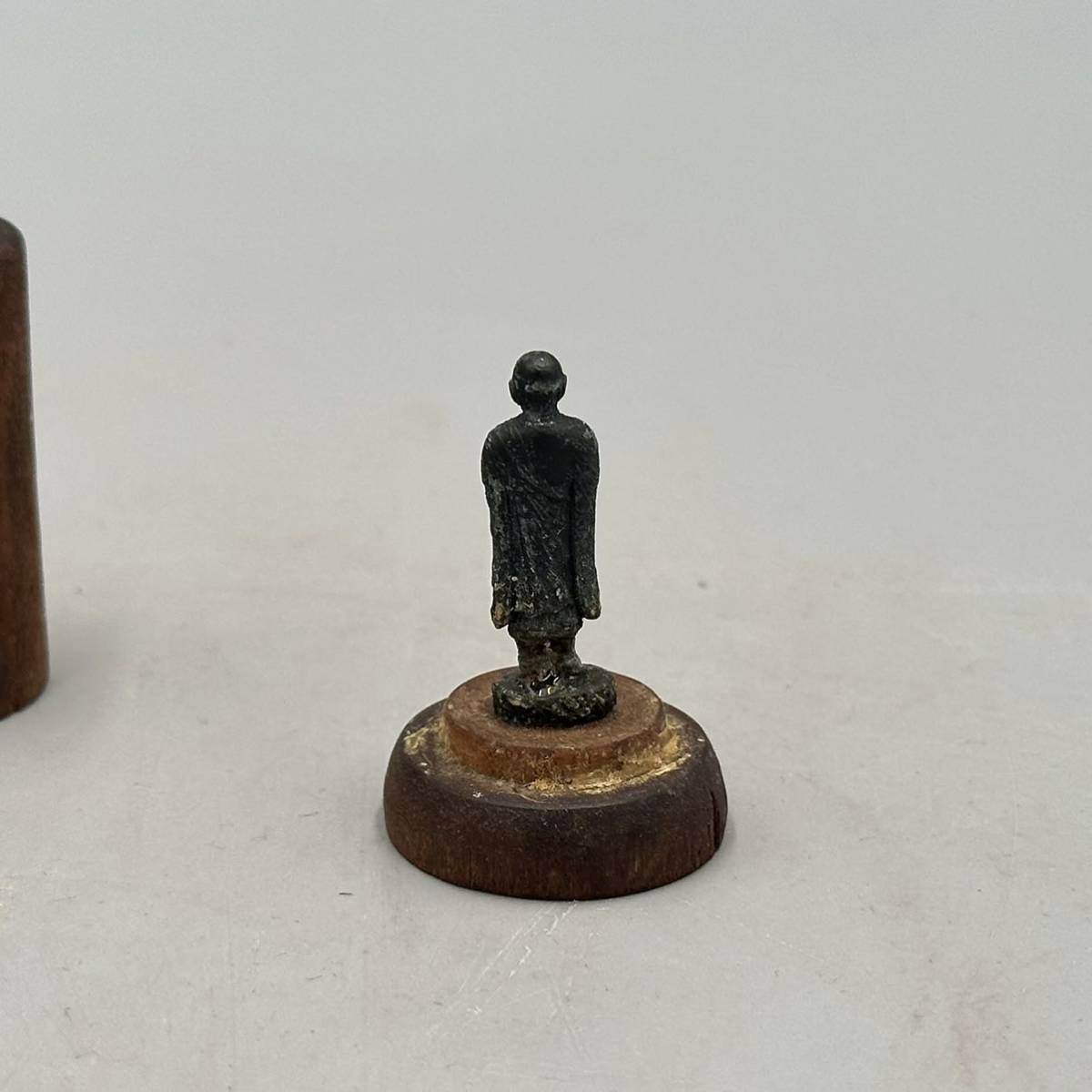 仏像 銅製 地蔵菩薩 古美色 - | ｜ミニ (高さ4.7cm×巾