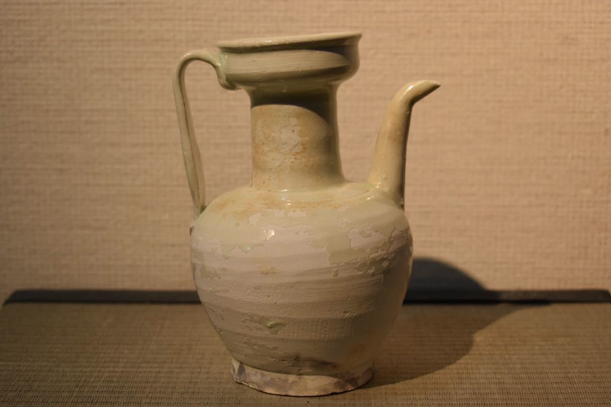 GE】R445【コレクター所蔵品】宋 白磁水注 /中国美術 美術 骨董品 時代品