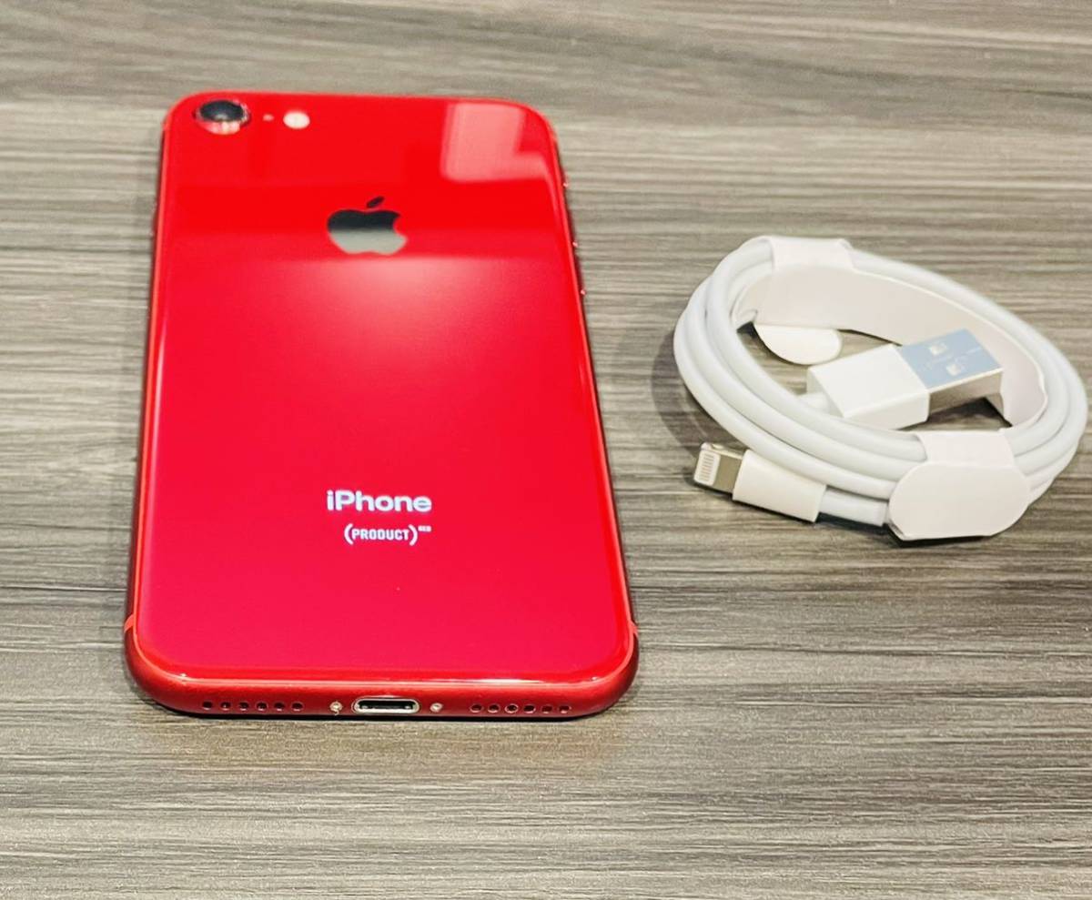 SIMフリー iPhone8 64GB レッド [MRRY2J/A]