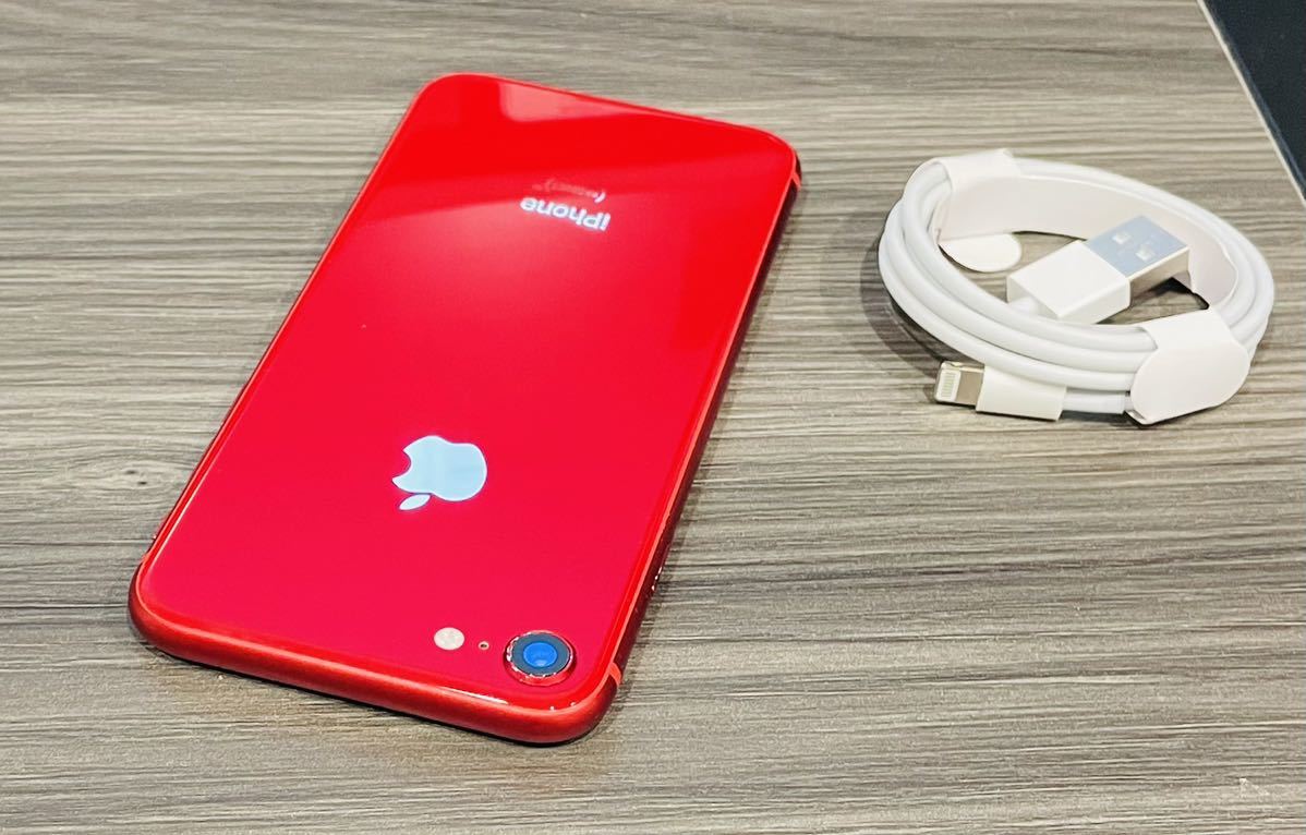 iPhone 8 レッド64GB美品docomo iPhone8 64GB docomoレッド simロック解除済