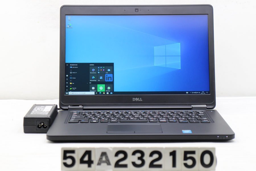 DELL Latitude E5450 Core i7 5600U 2.6GHz/16GB/256GB(SSD)/14W/FHD(1920x1080)/Win10/GeForce 840M 【54A232150】