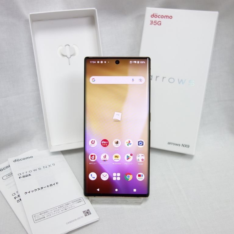  安心30日保証 SIMフリー arrows NX9 128GB ゴールド F-52A docomo 利用制限2年保証 インボイス対応 k1106-130-1109 兼P(Android)｜売買されたオークション情報、yahooの商品情報をアーカイブ公開 - オークファ Android