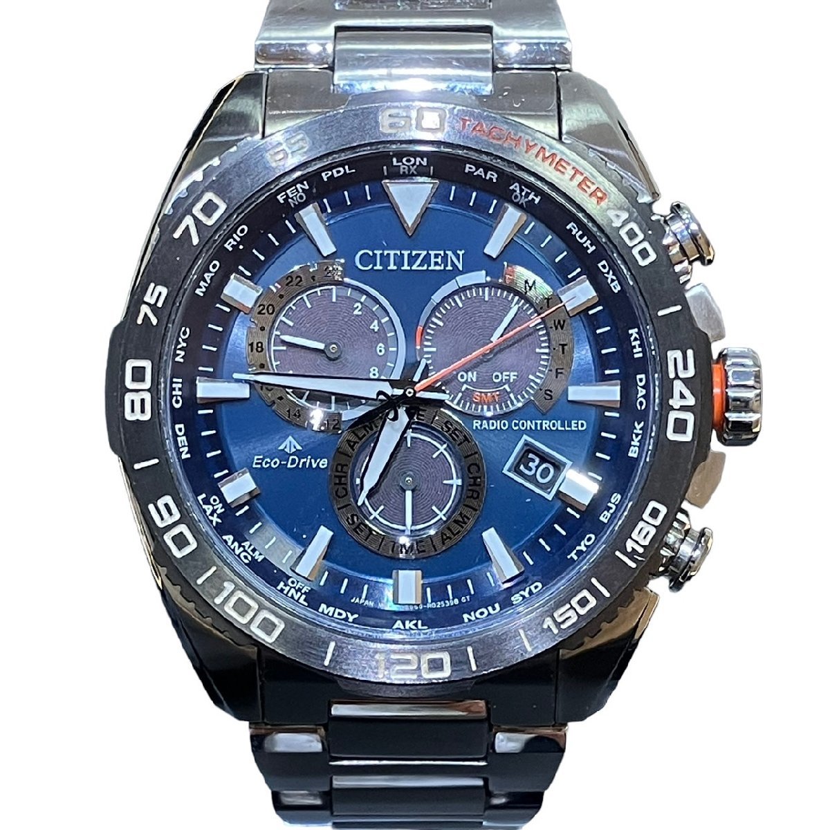CITIZEN シチズン エコドライブ プロマスター クロノグラフ ソーラー 