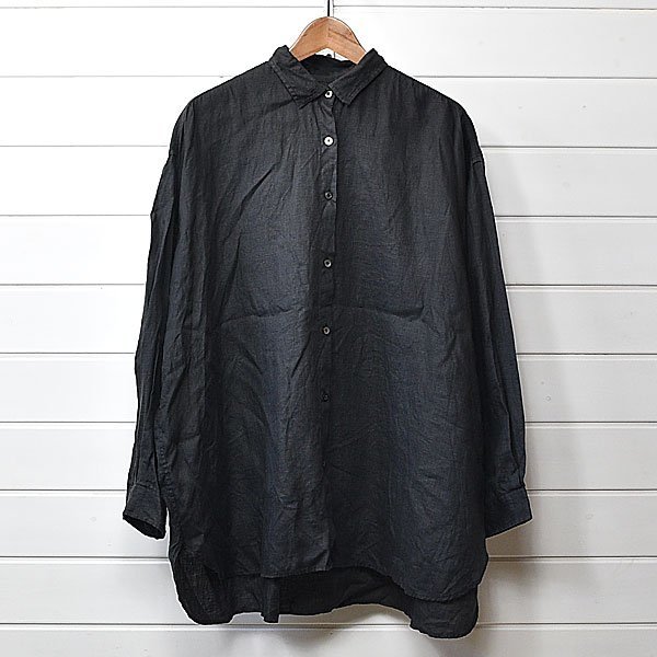 超激得，安い ジャーナルスタンダードラックス リネン シャツ ブラック JOURNAL STANDARD LUXE｜23k0202(長袖シャツ)｜売買されたオークション情報、yahooの商品情報をアーカイブ公開 - オークファン 女性用