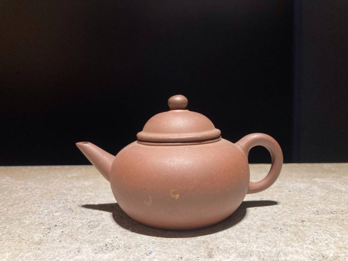 朱泥 煎茶道具 紫砂 唐物 急須 紫泥 茶道具 中国古玩 砲口 中国美術