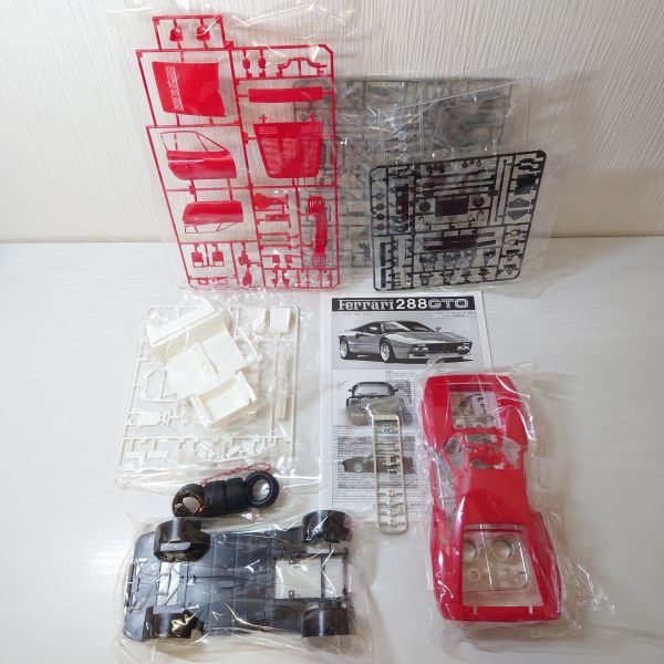 ト23【100】1円～ 未組立 FUJIMI 1/16 フェラーリ 288GTO スーパーカーシリーズ NO.9 プラモデル カーモデル フジミ Ferrari フェラーリ フジミ F40