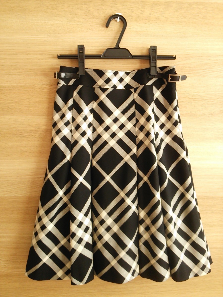 BURBERRY BLUE LABEL*チェック柄スカート*送料無料バーバリーブルー  