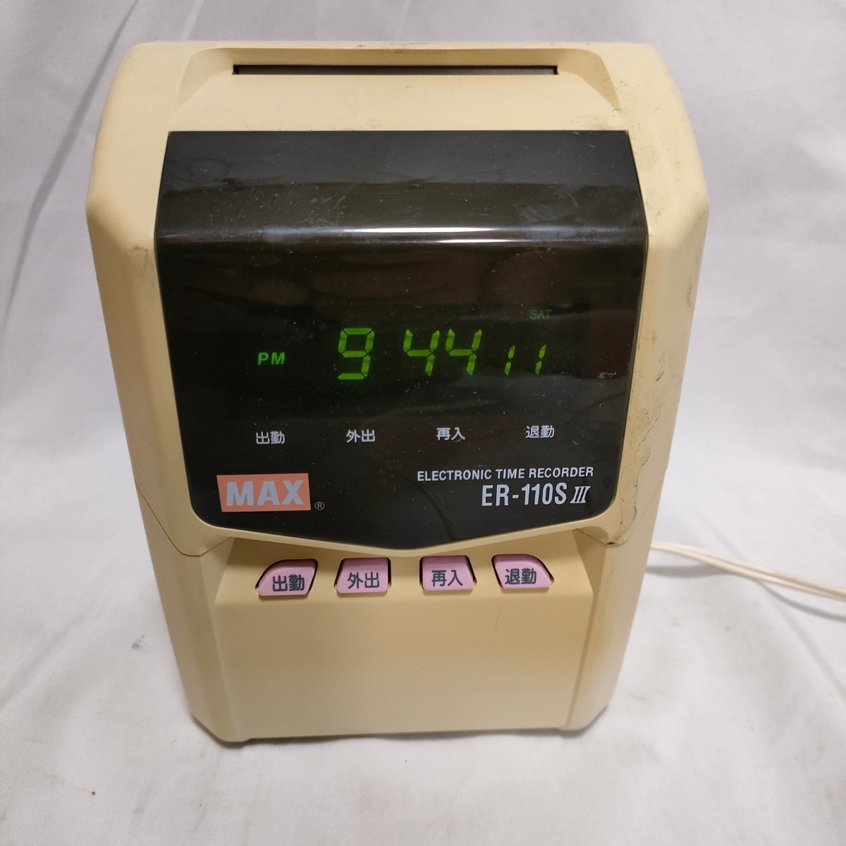 AMANO アマノタイムレコーダー EX3000N USED品 通電確認済み アマノ