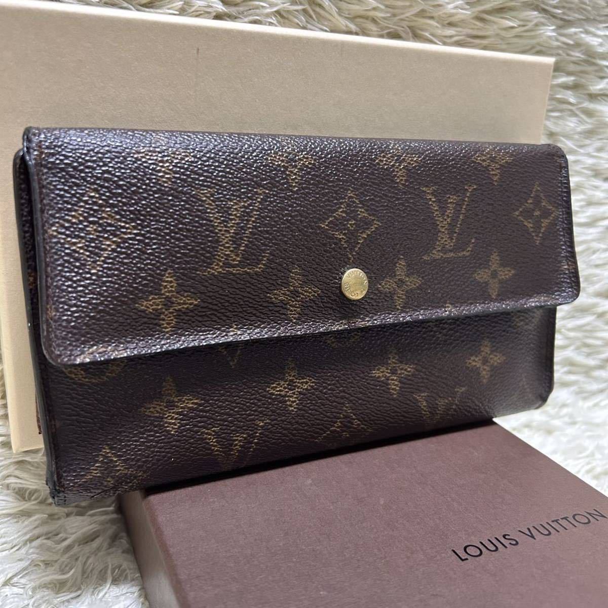 1円〜 LOUIS VUITTON ルイ・ヴィトン 長財布 モノグラム 
