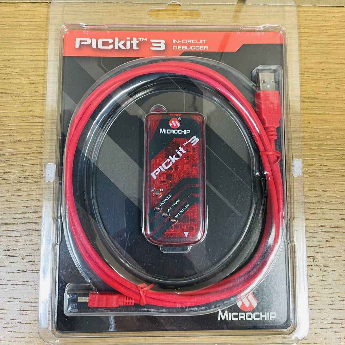 未開封 Microchip PICkit3 マイクロチップ NN6800 - PIC 0 3☆MICROCHIP☆マイクロチップ 新品☆新品未開封☆PICkit プログラミングキット