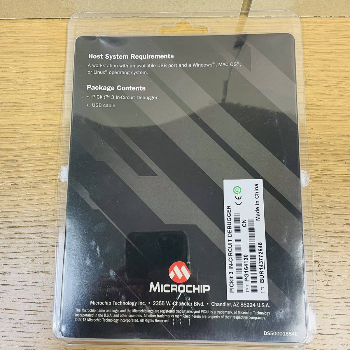 未開封 Microchip PICkit3 マイクロチップ NN6800 - PIC 0 3☆MICROCHIP☆マイクロチップ 新品☆新品未開封☆PICkit プログラミングキット