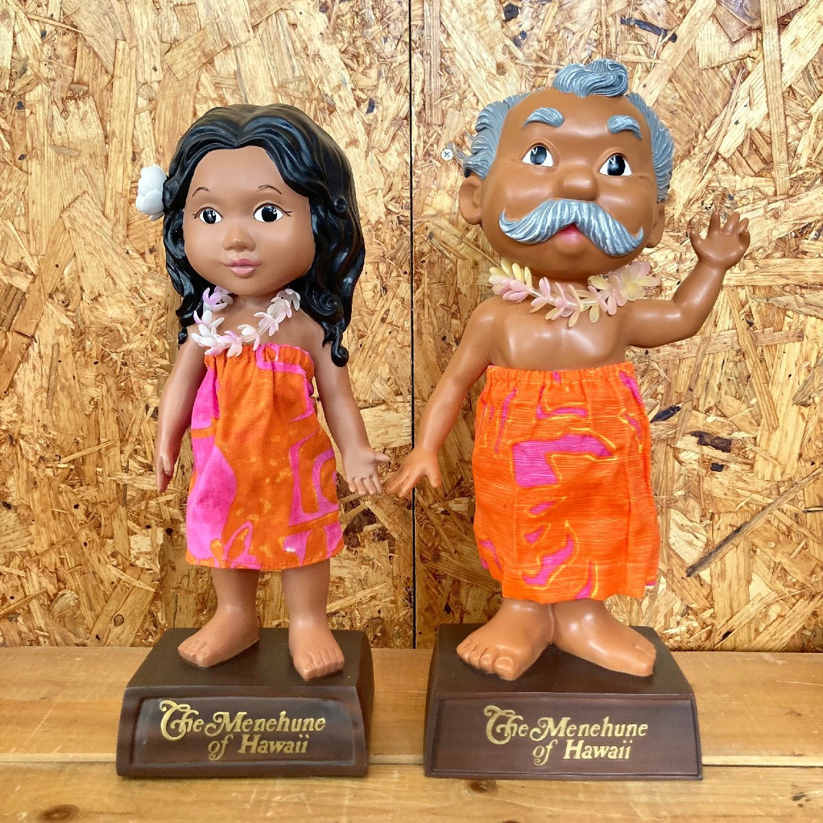 The Menehune of Hawaii ハワイアン 妖精 メネフネ アンクル アンティ 
