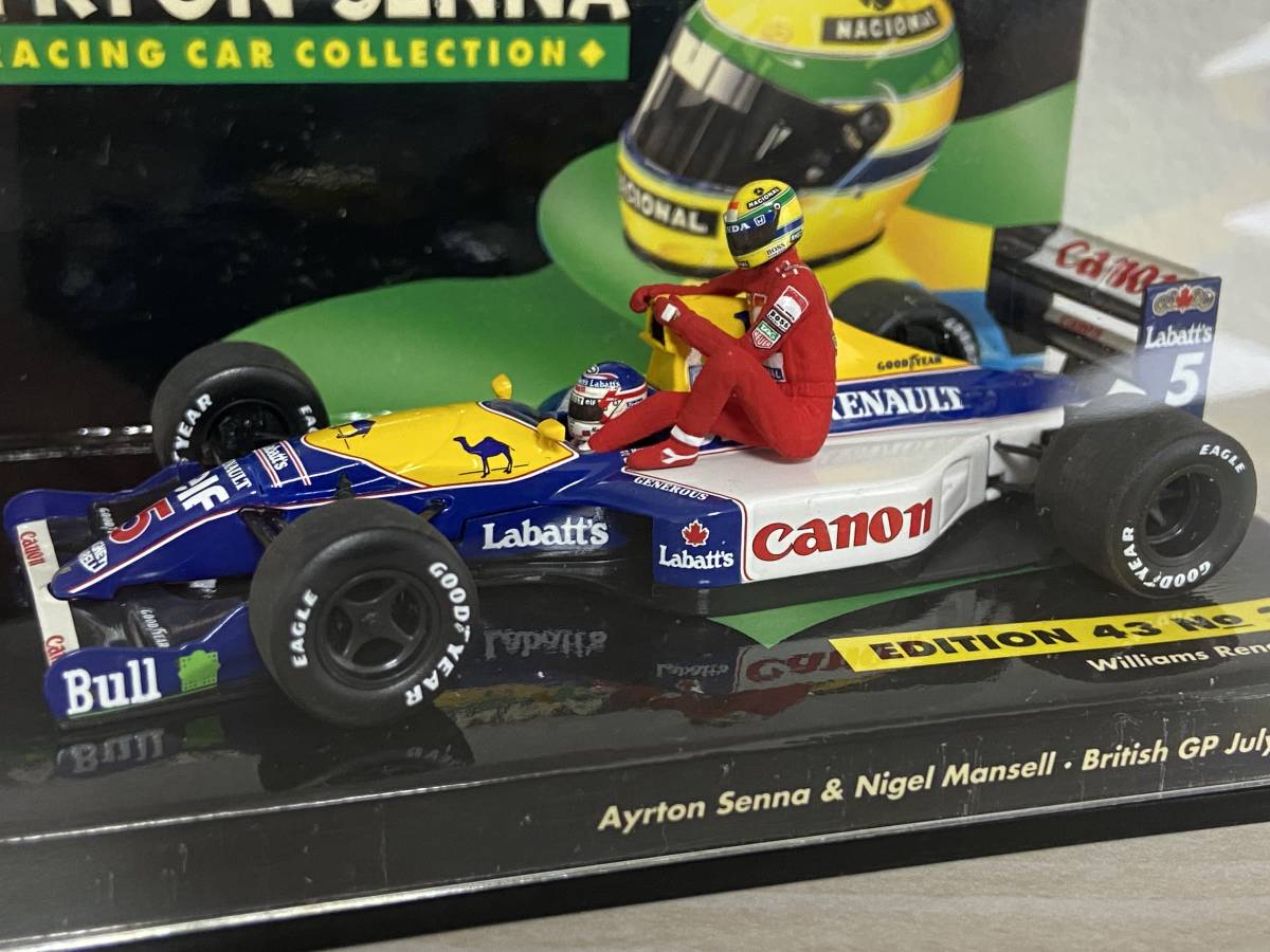1/43 アイルトンセナ ＆マンセルWilliams Renault FW14 【公式通販】