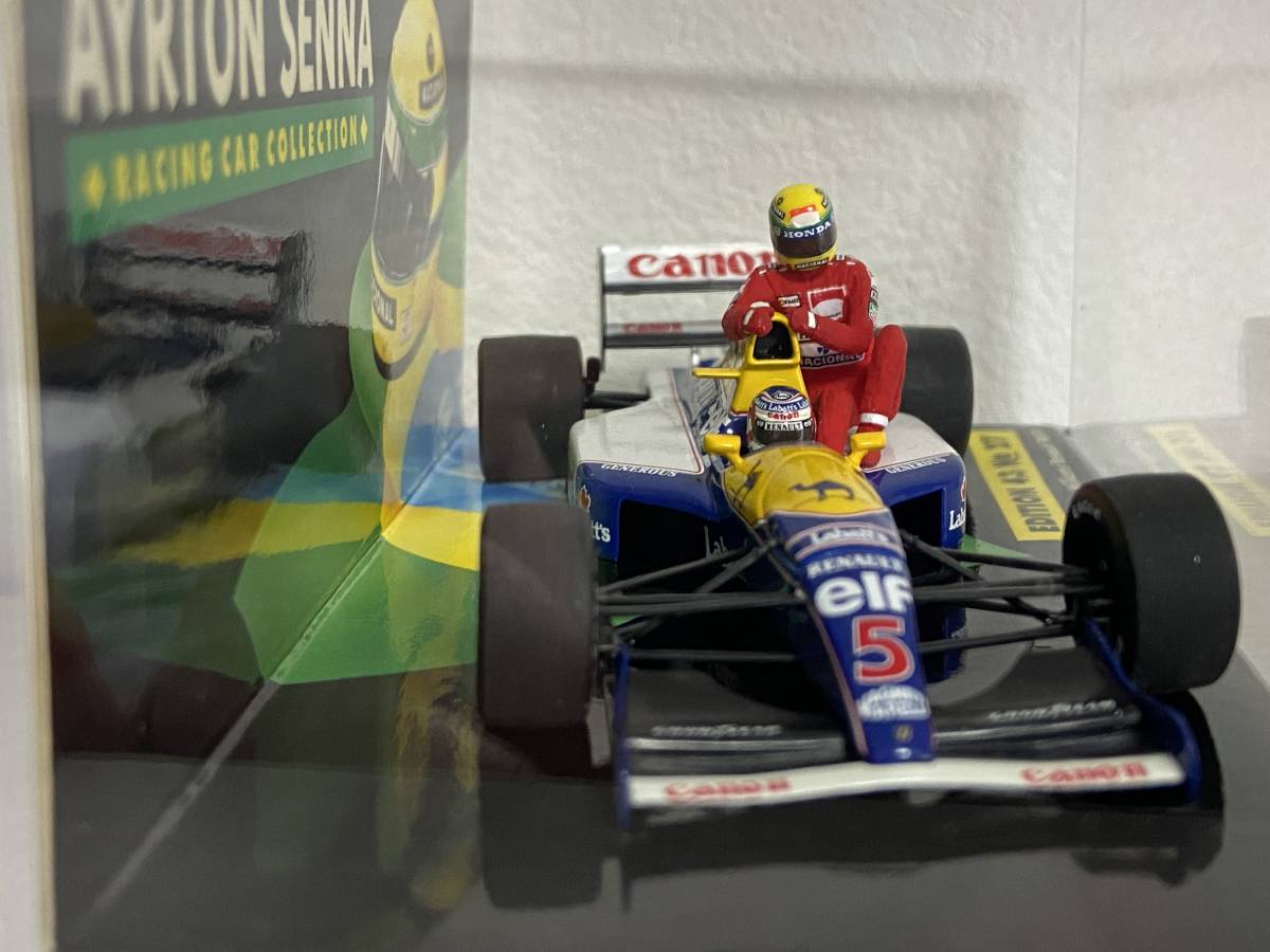 1/43 アイルトンセナ ＆マンセルWilliams Renault FW14 アイルトンセナ