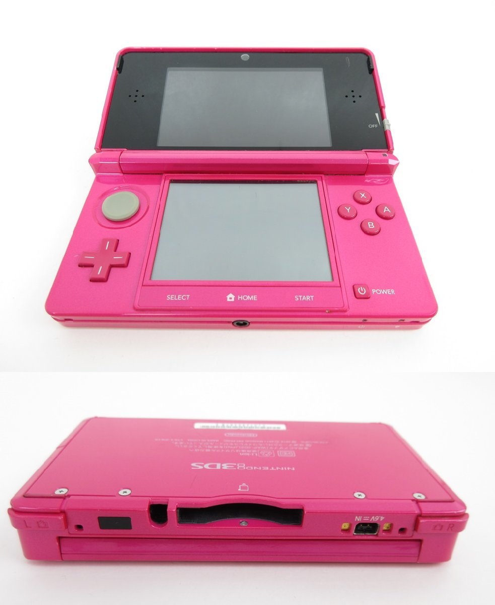 定番，得価】 【ジャンク品】ニンテンドー 3DS 本体（グロスピンク