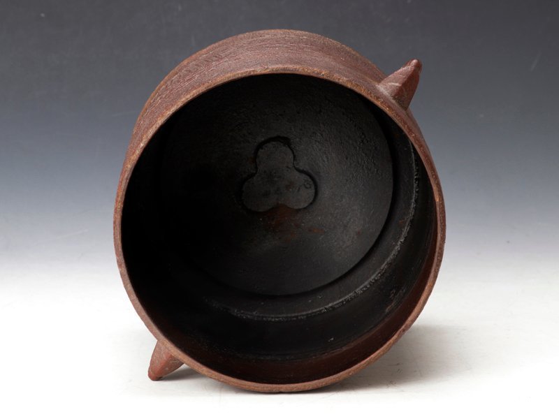 人間国宝 高橋敬典 雲龍釜 釜釻 茶釜 共箱 M03 人間国宝 高橋敬典