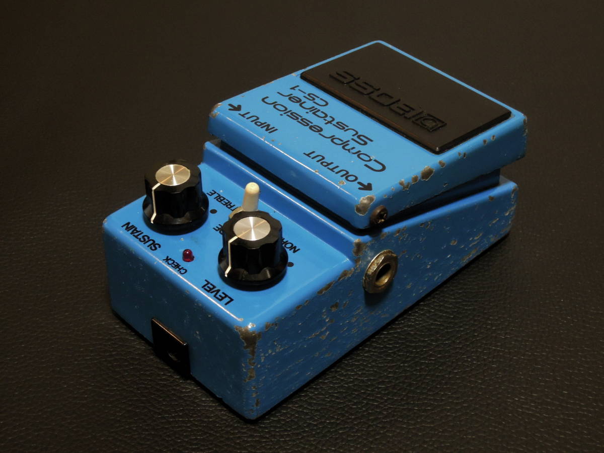 BOSS 銀ネジ コンプレッサー CS-1 80年製 Compression Sustainer