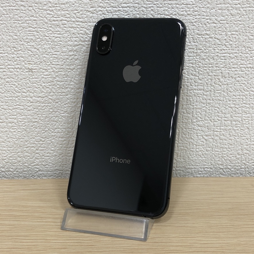 iPhone XS 64GB ジャンク（ガラス割れ）スペースグレイ MTAW2J/A