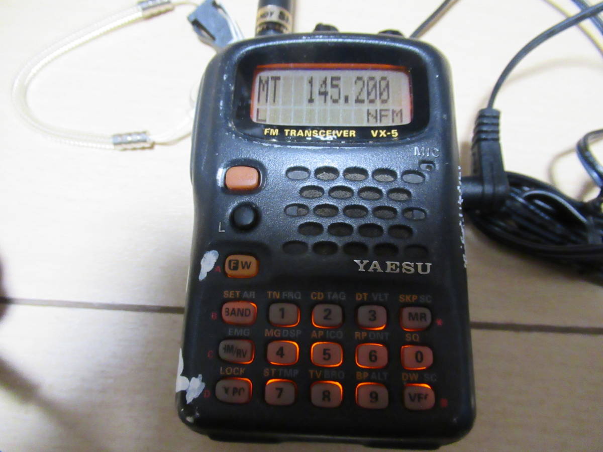 YAESU 八重洲 ヤエス 無線機 VX-5