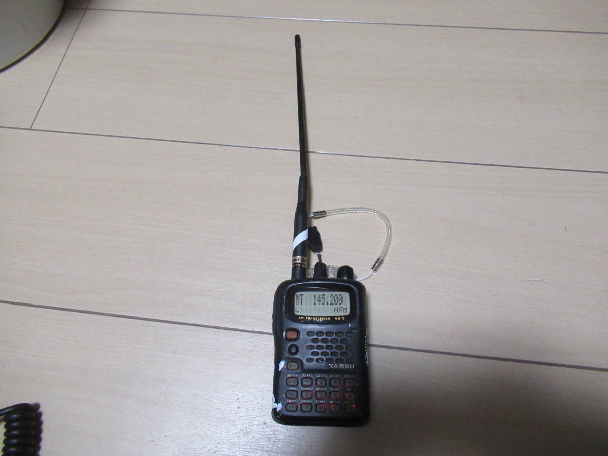YAESU 八重洲無線アマチュア無線機VX-5 ハンディ YAESU 八重洲 ヤエス 無線機 VX-5