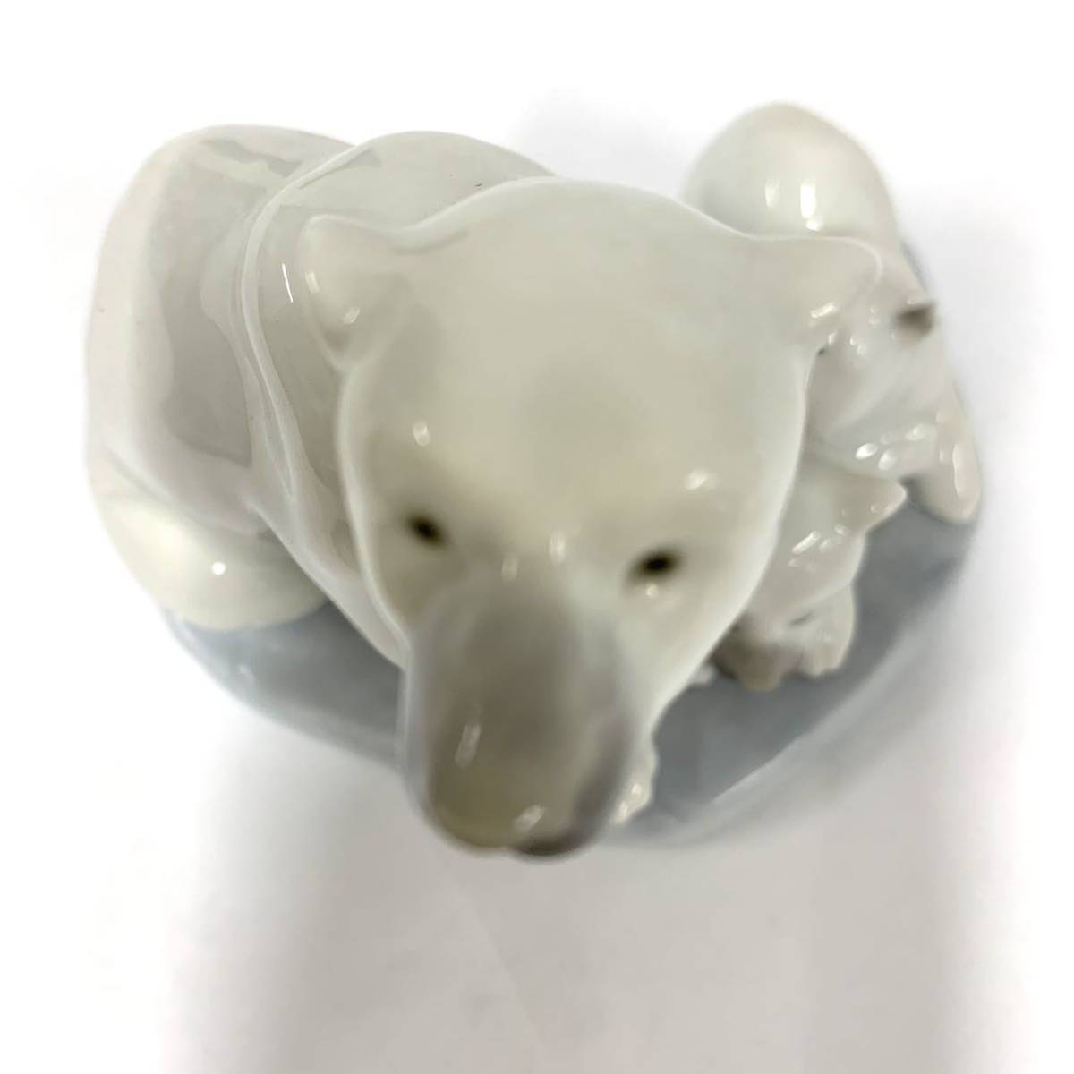 美品LLRADRO リヤドロ 白熊の親子 シロクマ 白くま リアドロ 置物