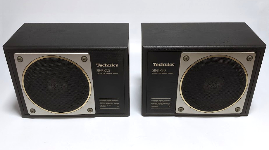 SB-RX30 Technics ペア テクニクス 同軸平面スピーカー 希少品Technics