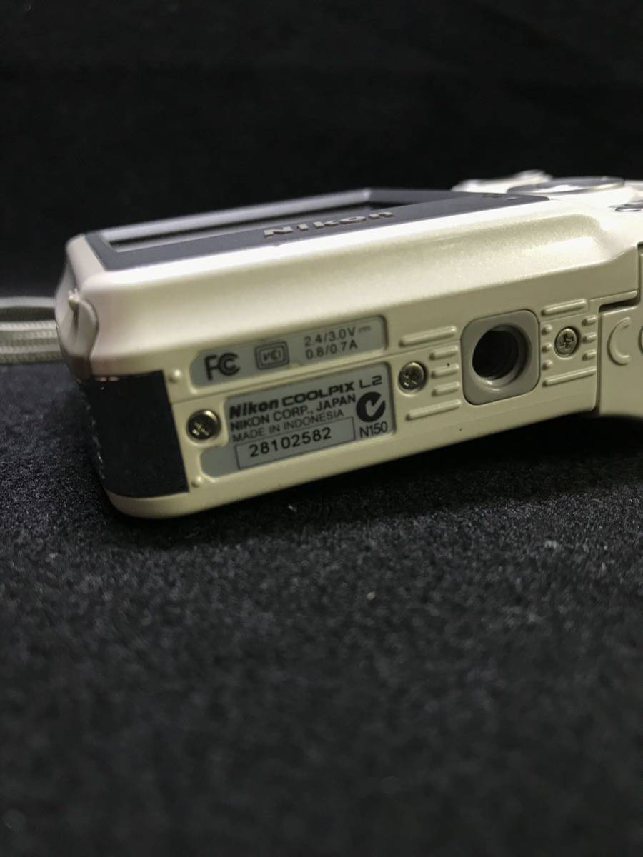 H52☆Nikon ニコン COOLPIX L2 6.3-19.2mm 1:3.2-5.3 コンパクト