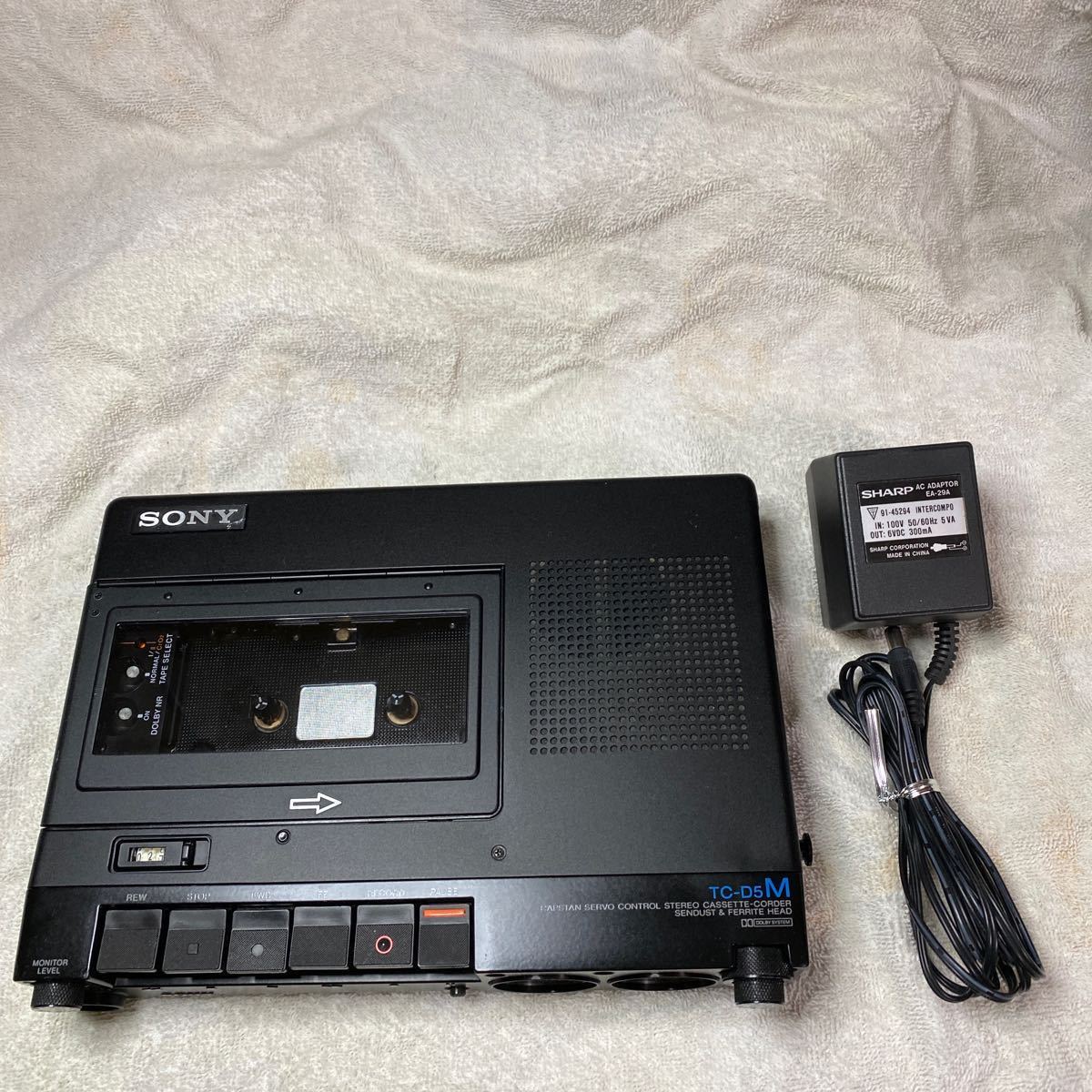 TC-D5M カセット SONY ジャンク品 アダプタ ,◇紹介 SONY TCーD5M