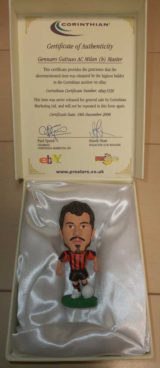 コリンシアン Prostars コリシアン サッカーフィギュア マスター AC ミラン ガットゥーゾ マスターモデル