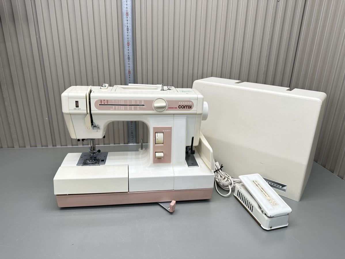 JANOME COMBI 2300 SX MODEL 2300 ミシン ジャンク品 JANOME 2300SX