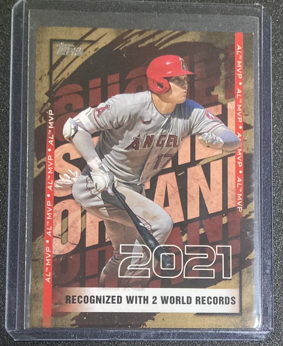25枚限定! 2022 Topps Japan Edition 大谷翔平 インサートカード